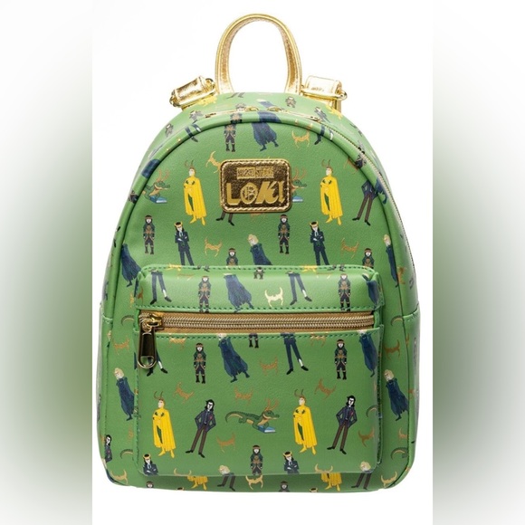 Marvel Handbags - Loungefly Marvel Loki Backpack Brand New NWT